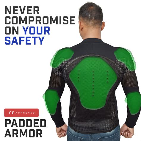 Wicked Stock Men Women Motorcycle Body Armor Ce Protective