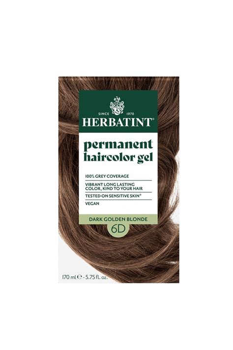 Herbatint Permanent Hair Color Gel D Dark Golden Blonde Fl Oz Vitacost