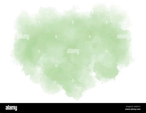 Pastel Green Watercolor Splash Background - Goimages All