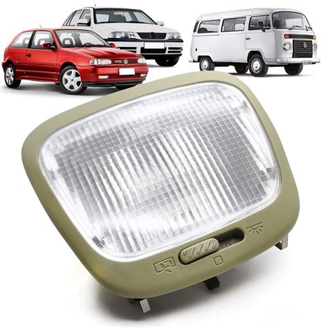 Lanterna Luz De Teto Moldura Temporizador Volkswagen Gol Parati