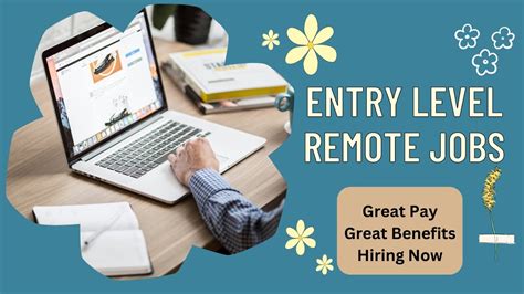 Entry Level Remote Jobsbest Entry Level Remote Jobs Youtube