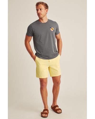 Yellow Bonobos Shorts For Men Lyst