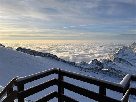 R Ckblick Skitour Monte Rosa Gebiet Sektion Brixen