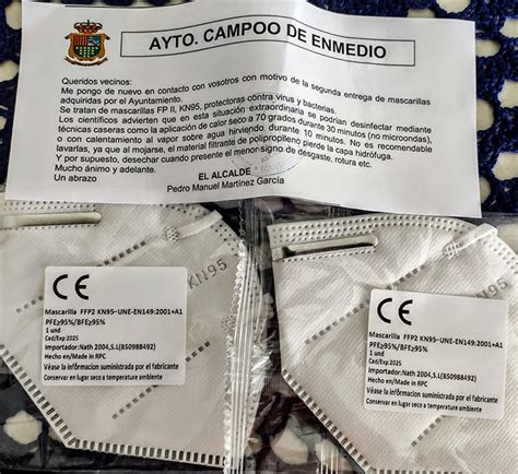 Campoo De Enmedio Reparte 4 500 Mascarillas FFP 2 Entre Sus Vecinos