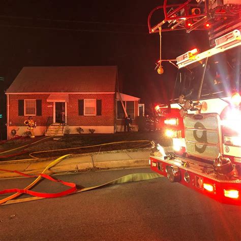 Small Fire Keeps BVFD Busy Bladensburg Volunteer Fire Department