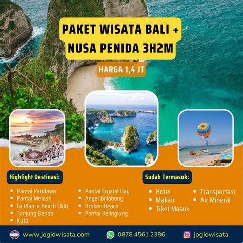 Paket Wisata Bali Nusa Penida H M Joglo Wisata