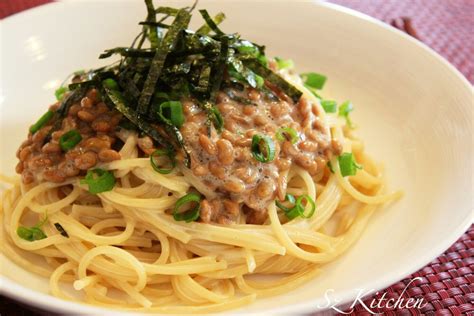 昆布茶マヨでコクうま！納豆パスタ By Szkitchen 【クックパッド】 簡単おいしいみんなのレシピが395万品