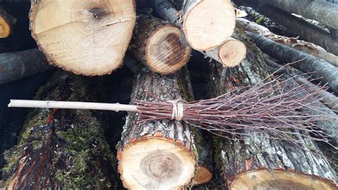 Mini Witches Birch Broom Birch Branches Small Broom Rustic Etsy Uk