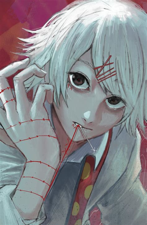 Suzuya Juuzou Tokyo Ghoul Drawn By Dokudokuo Danbooru