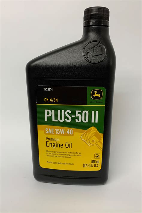 John Deere Oil Vs Regular Oil