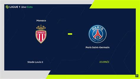 As Monaco Vs Paris Saint Germain Stade Louis Ii Ligue