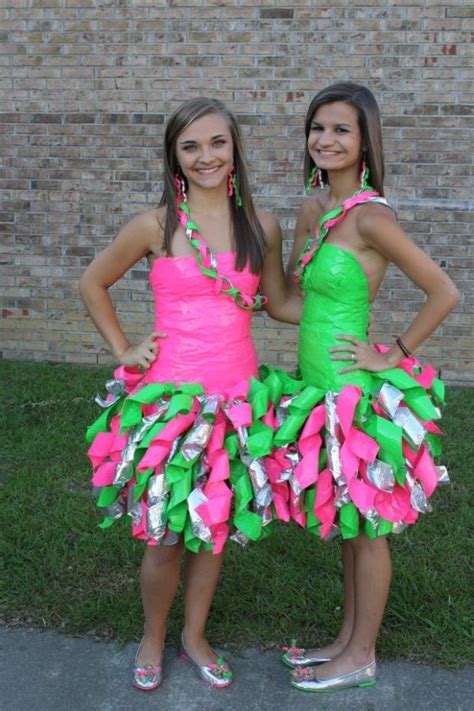 Pretty Duck Tape Dresses So How Cute Are These Dresses Pretty Darn