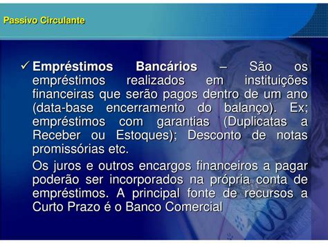 Ppt Passivo Circulante Powerpoint Presentation Free Download Id