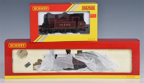 Lot Two Boxed Hornby Oo Gauge Lms Steam Tank Locomotives