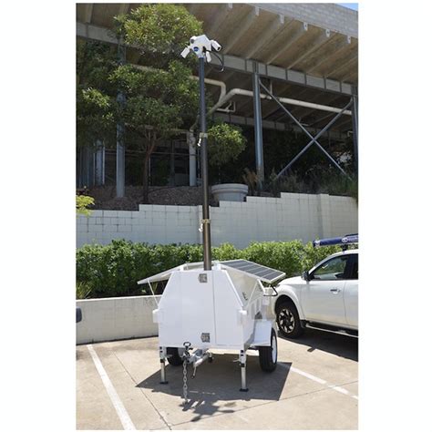 M Locking Pneumatic Telescopic Mast For Mobile Cctv Vehicle