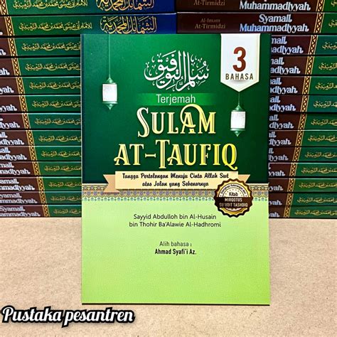 Jual Terjemah Sulam Taufiq Lengkap Dengan Makna Pesantren Dan