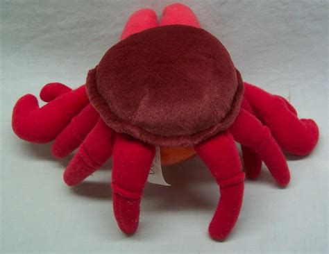 VINTAGE Walt Disney Little Mermaid SEBASTIAN CRAB 6" Plush STUFFED ...