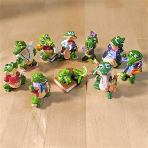 Kinder Surprise Egg Toys Full Set Of Eu Crazy Crocos School Rare