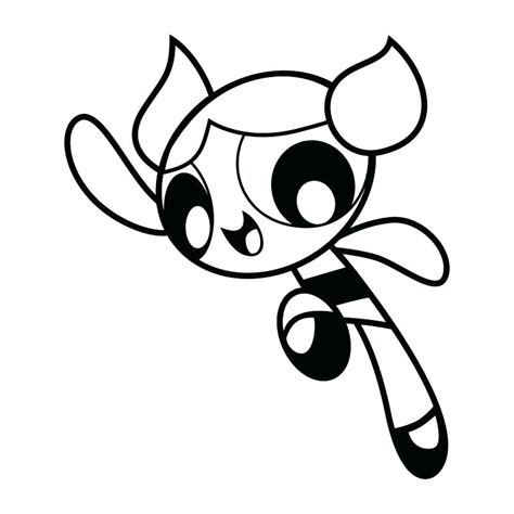 Powerpuff Girls Buttercup Coloring Pages At Getcolorings Free