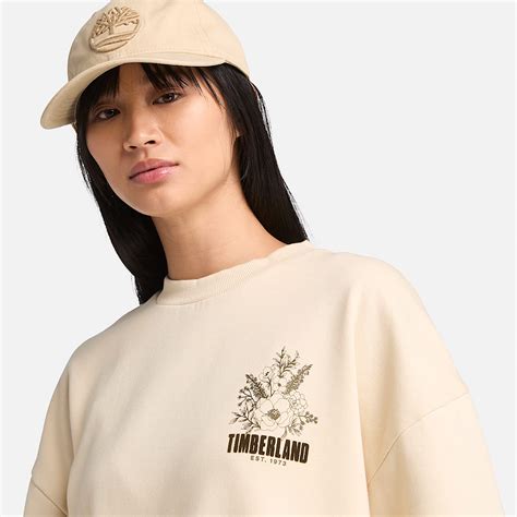 Sudadera De Cuello Redondo Con Parte Delantera Cepillada Y Logotipo