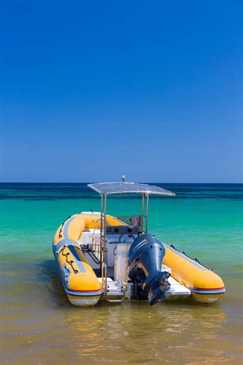 Inflatable Motor Boat Free Stock Photo Public Domain Pictures