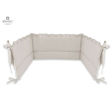 Aparatoare Pentru Patut Colectia Royal 120x60 Cm Beige M Bebe Tei