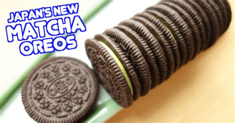 We Try The New Full Sized Matcha Oreo Cookies From Japan Soranews24