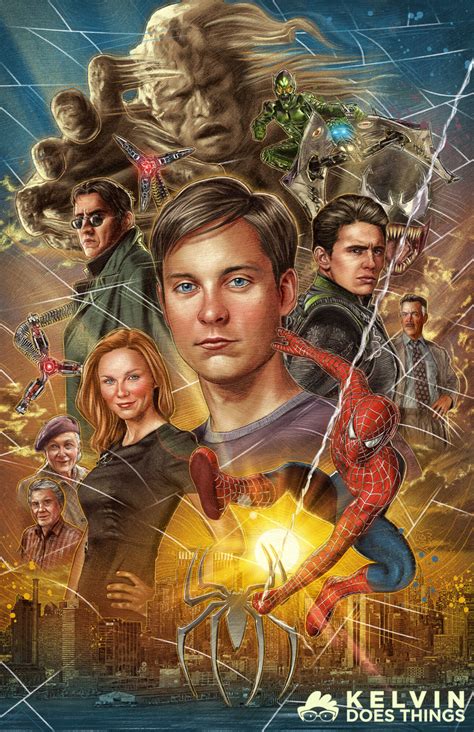 Spider-Man: The Sam Raimi Trilogy | Poster By Kelvin Does Things