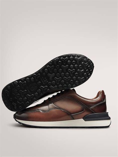 Nappa Leather Trainers Men Massimo Dutti