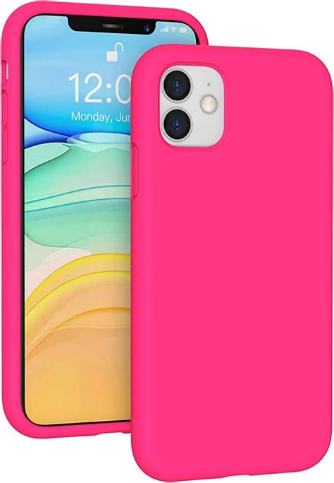 Neon Pink Iphone 11 Case Full Body Protection