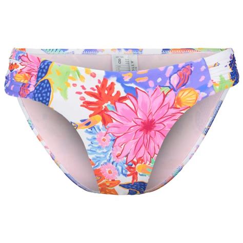 Seafolly Under The Sea High Leg Ruched Side Pants Bikini Bottom Damen