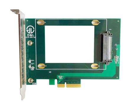 Dilinker Adaptateur U 2 Vers PCIe X4 PCIe Pour SSD U 2 NVMe 2 5