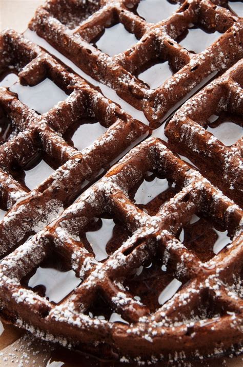 Dark Chocolate Waffles And The Art Of Conversation I Bake He Shoots