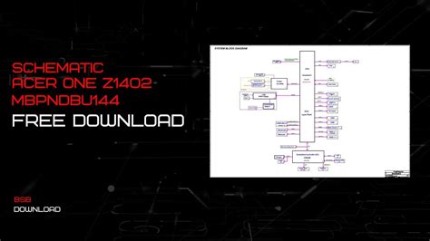 Schematic Acer One 14 Z1402 MBPNDBU144 YouTube