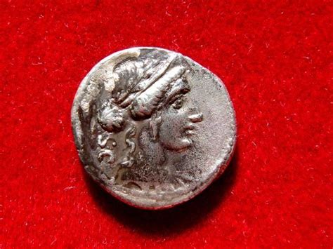 Roman Republic P Licinius Crassus M F Silver Denarius Catawiki