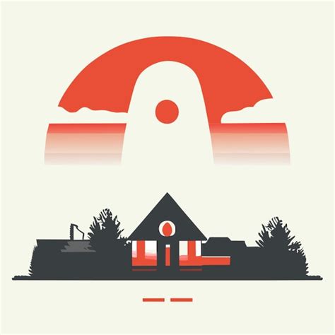 Premium Vector Paranormal Activity Concept Vector Illustration Flat 2