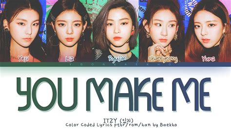 ITZY 있지 You Make Me Tradução Legendado em PTBR Color Coded