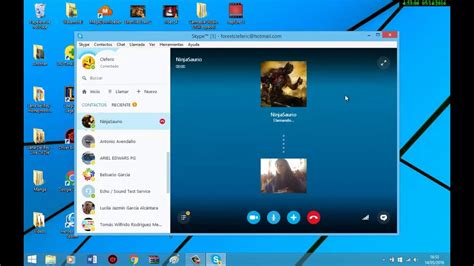 Como Realizar Una Videollamada En Skype Youtube