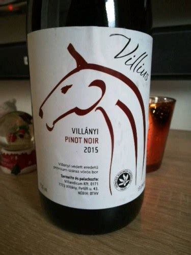 Villius Winery Villányi Pinot Noir Vivino US