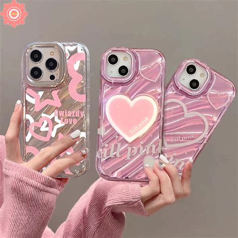 Fashion Star Love Heart Phone Case Compatible For Iphone 7plus 11 15 14 13 12 Pro Max Xr 7 8 6