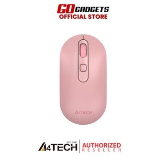 A Tech Fstyler Fg Wireless Mouse Grey Ash Blue Pink White Shopee