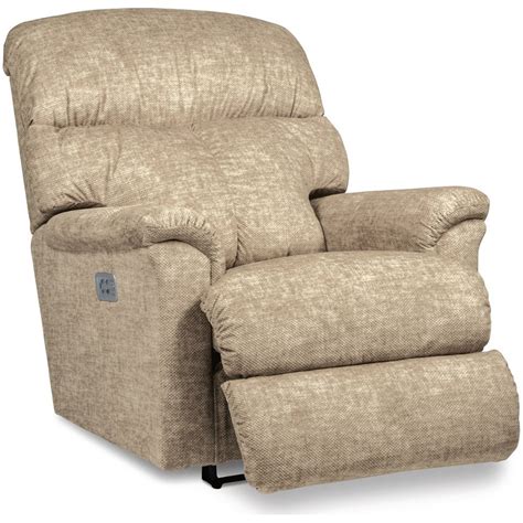 La Z Boy Reed 10x704 B166233 Casual Power Rocking Recliner W Headrest Lumbar And Usb Port