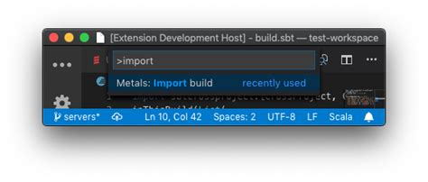 Visual Studio Code Metals