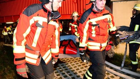 Bung In Vaihingen An Der Enz Helfer Proben F R Den Ernstfall