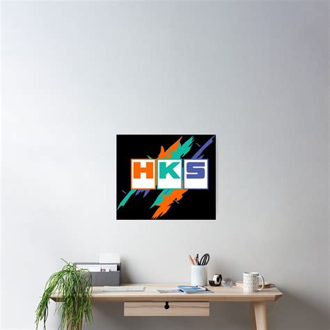 "HKS Vintage Logo" Poster for Sale by Berselalau | Redbubble