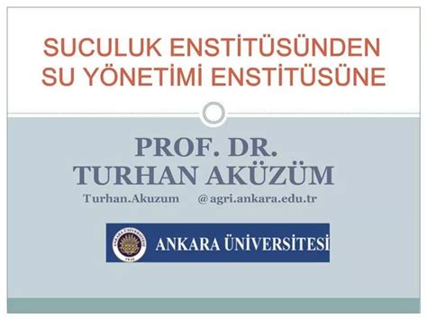 Ppt Suculuk Enstit S Nden Su Y Netimi Enstit S Ne Powerpoint