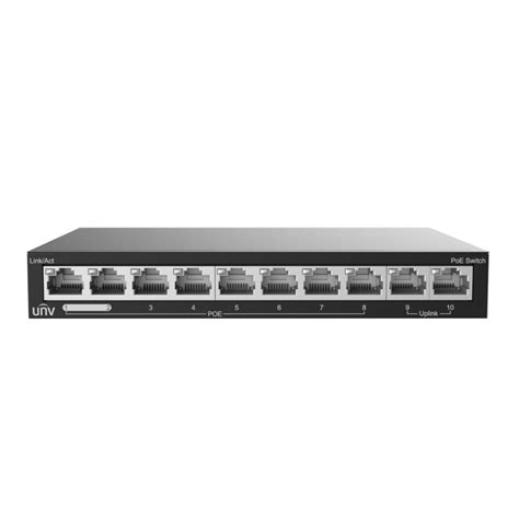 Nsw2020 10t Poe In Unv 8 Port Poe Switch Ellipse Security