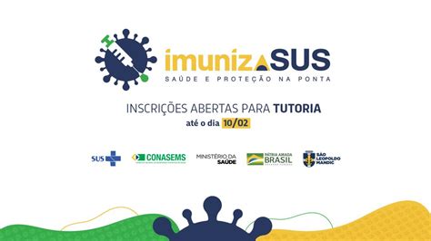 Estão Abertas As Inscrições Para Participação No Projeto Imunizasus Biblioteca Virtual De