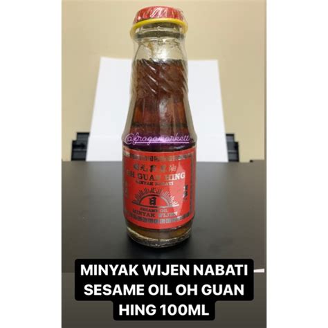 Jual Minyak Wijen Sesame Oil Oh Guan Hing 100ML 300ML 600ML