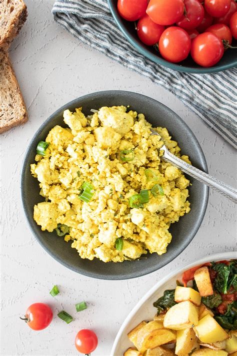 Vegan Tofu Scramble Clean Green Simple